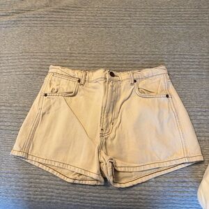 Reformation Cream Women's Shorts